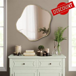 Gold Irregular Mirror