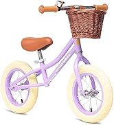 ACEGER Balance Bike for Kids with Basket, Ages 2 to 5 Years