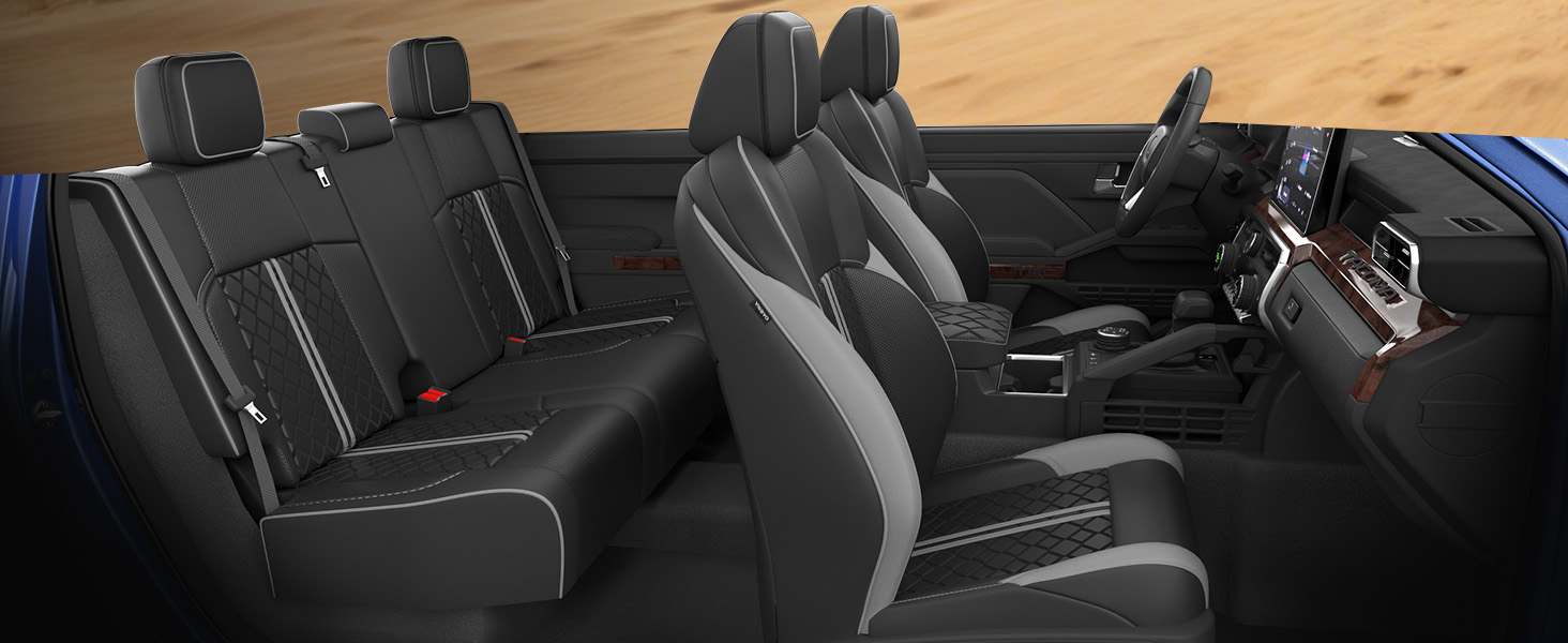 toyota tacoma truck seat covers 2024 2025 accesorios para tacoma