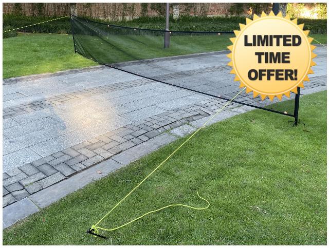 Driveway Net for Kids Safety