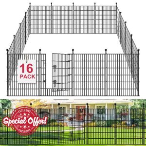 16 Panels Decorative Garden Fence