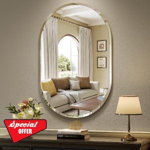 Brightify Oval Bathroom Mirrors for Over Sink