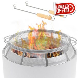 Spark Protector Mesh Screen for Solo Stove Yukon 27 Inch