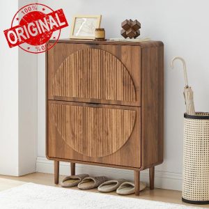 Shoe Cabinet Storage for Entryway with 2 Flip Drawers
