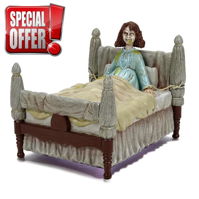 Department 56 Fright Avenue Village Accessories Regan Possessed Lit Animated Figurine