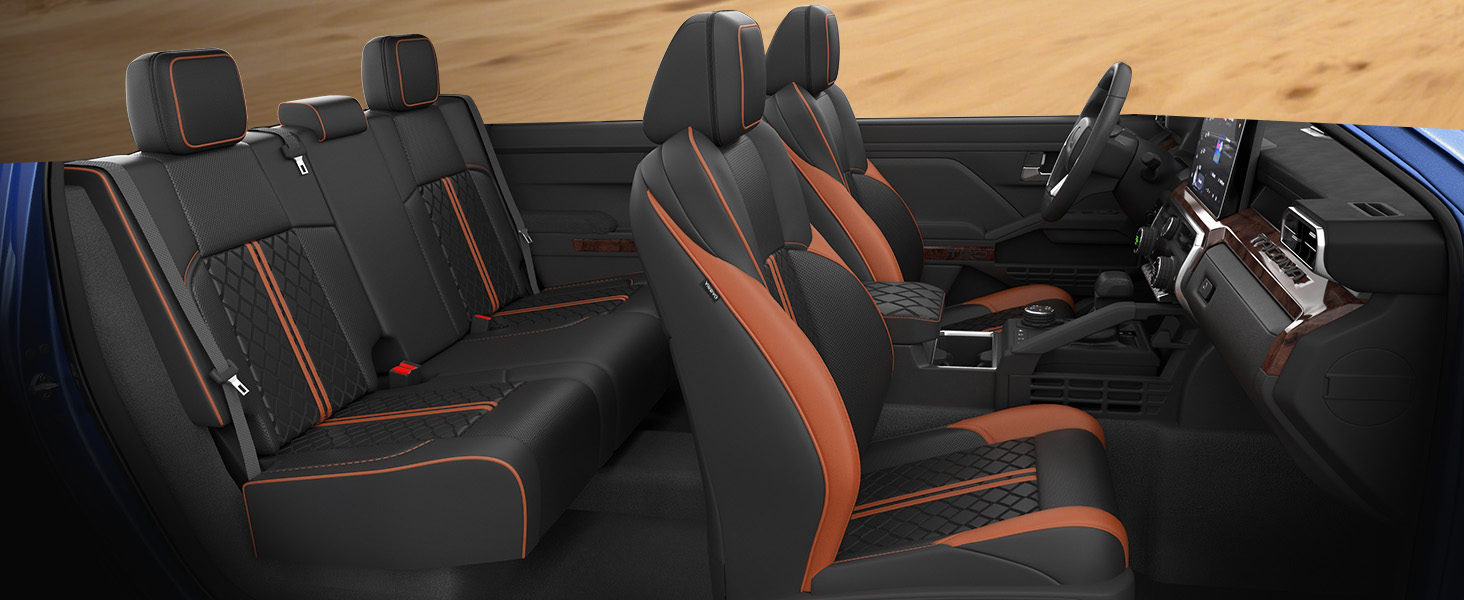 toyota tacoma truck seat covers 2024 2025 accesorios para tacoma