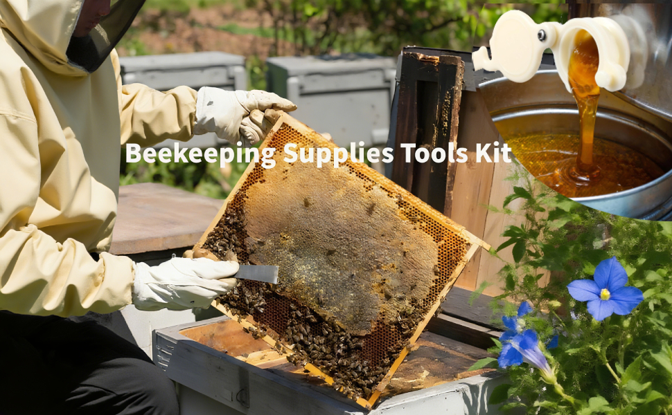 10 PCS Honey Harvesting Beekeeping Tool Kit