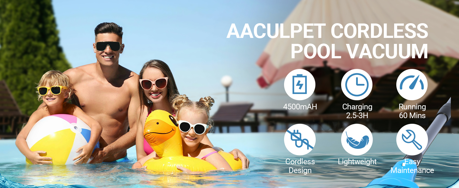 Pool Vacuum for Above Ground Pool