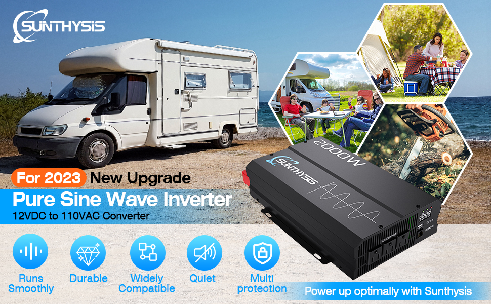 2000 Watt Pure Sine Wave Power Inverter