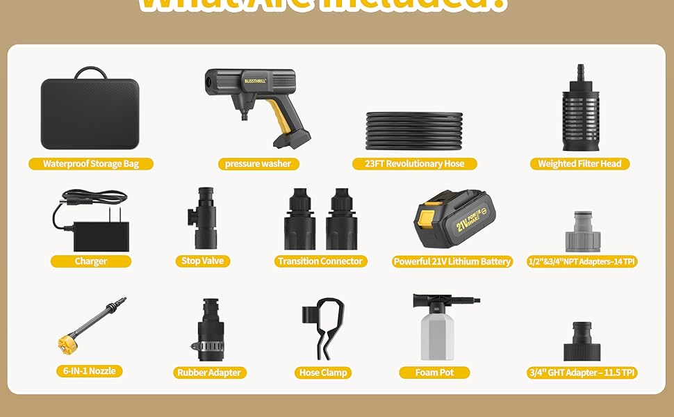battery power pressure washer