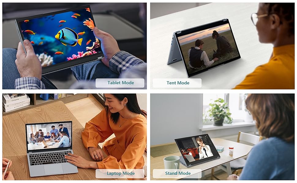 2 in 1 laptop touchscreen