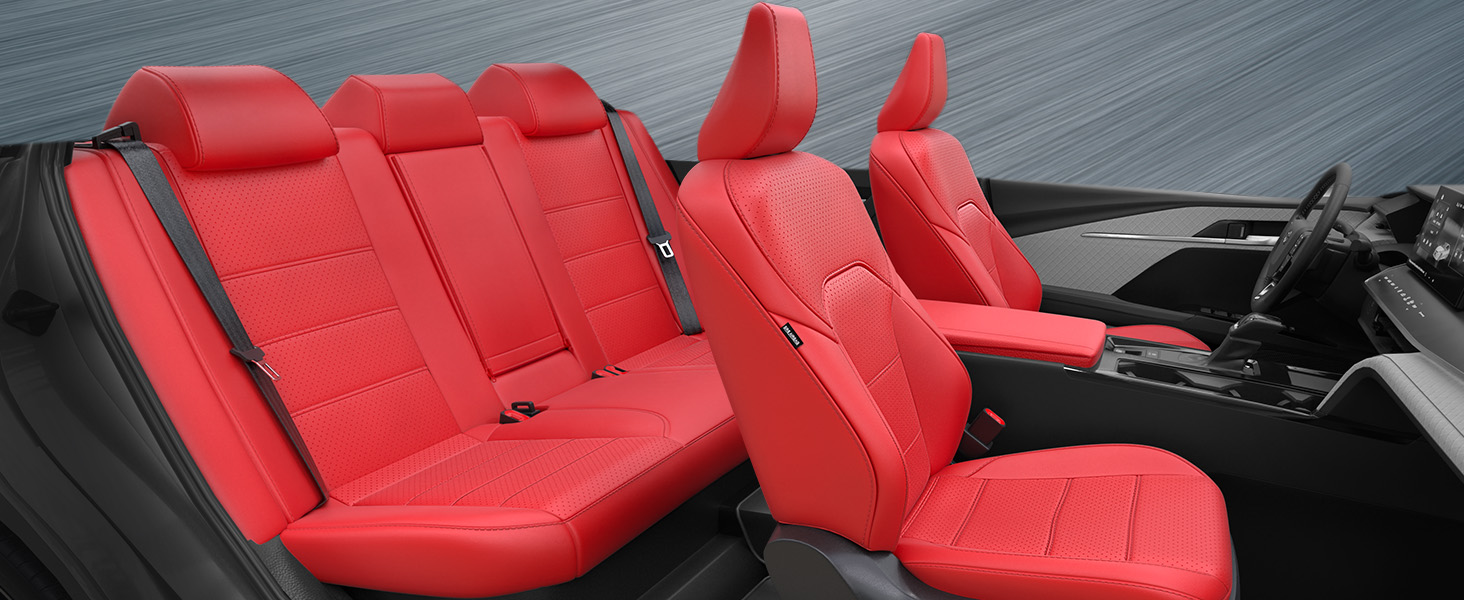 toyota camry leather seat covers full set waterproof breathable faux nappa pu luxury ultra Protector