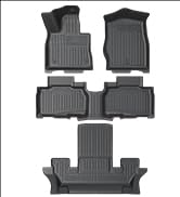 JOULARISE Floor Mats Cargo Mat with Backrest Mats for 2020-2025 Kia Telluride 7/8 Passenger Acces...