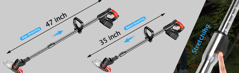 cordless weed wacker no string weed wacker clearance weed wacker battery operated weed wacker
