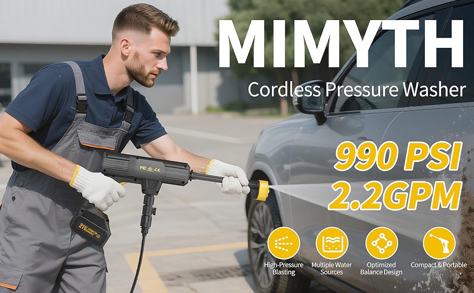 Cordless Pressure Washer Battery Operated Pressure Washer