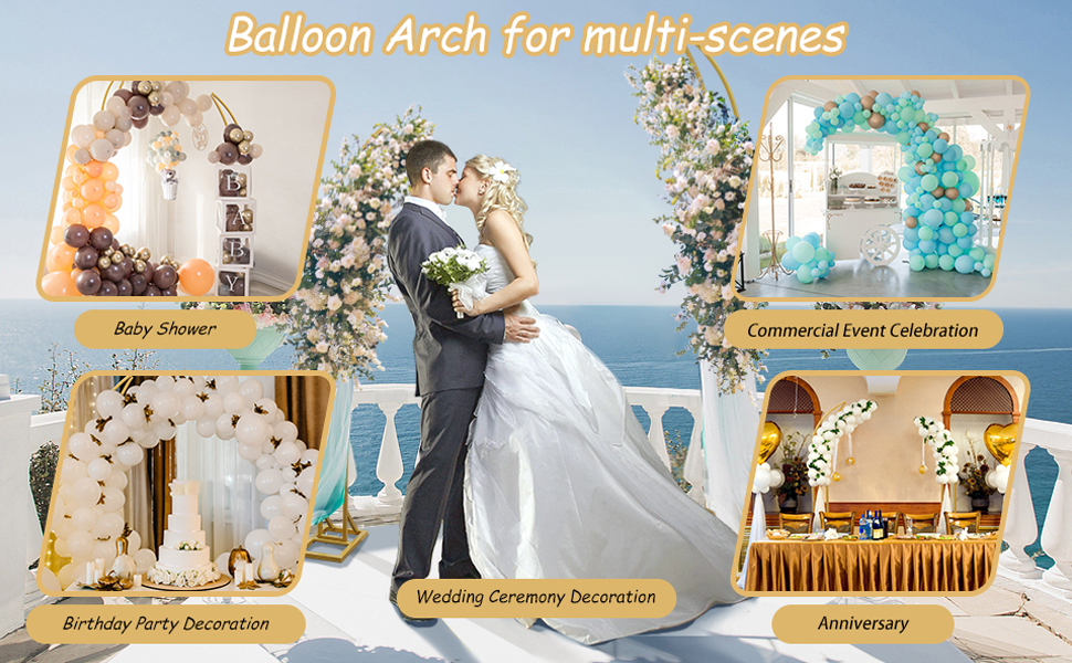 Balloon Arch for multi-scenes