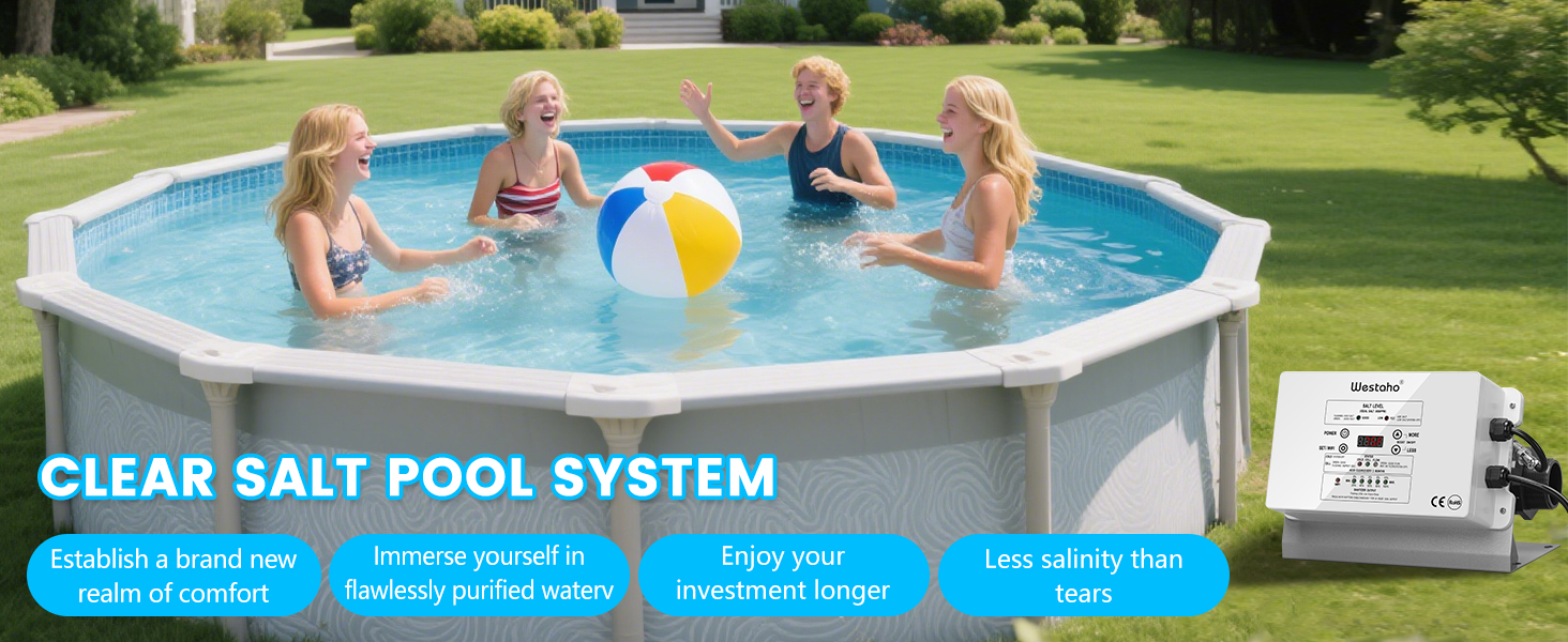 above ground pool salt water system
