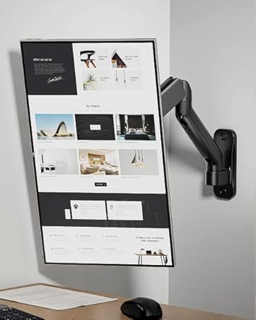 monitor arm wall mount