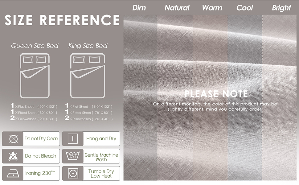 natural linen linen sheets A+-04