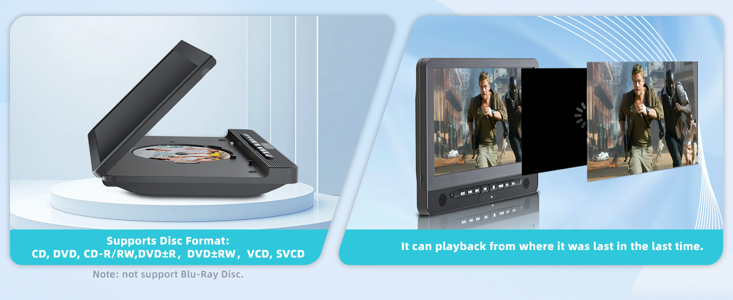 dvd player with screen