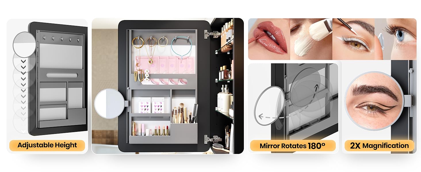 medicine mirror medicine cabinet in wall 24 medicine cabinet