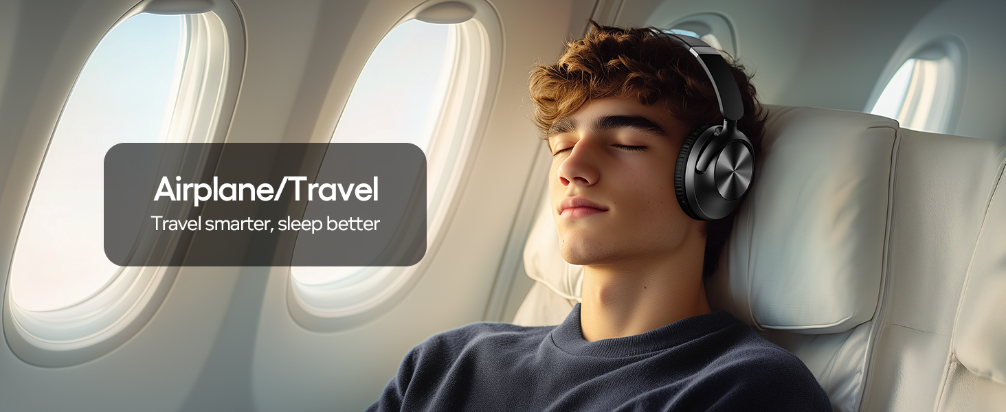 Headphones for flight