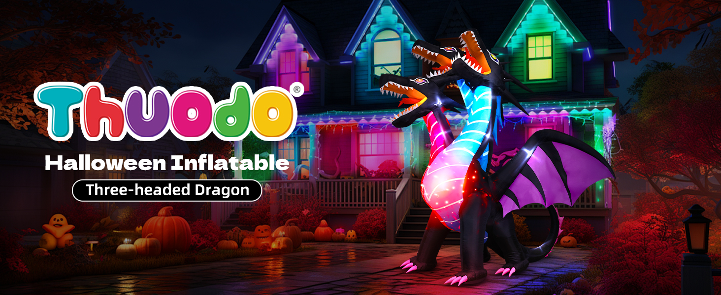 Halloween inflatables dragon