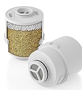 Ryamen Filtered Showerhead, Rain Shower Head with Filter, High Output Shower Filter Head for Hard...
