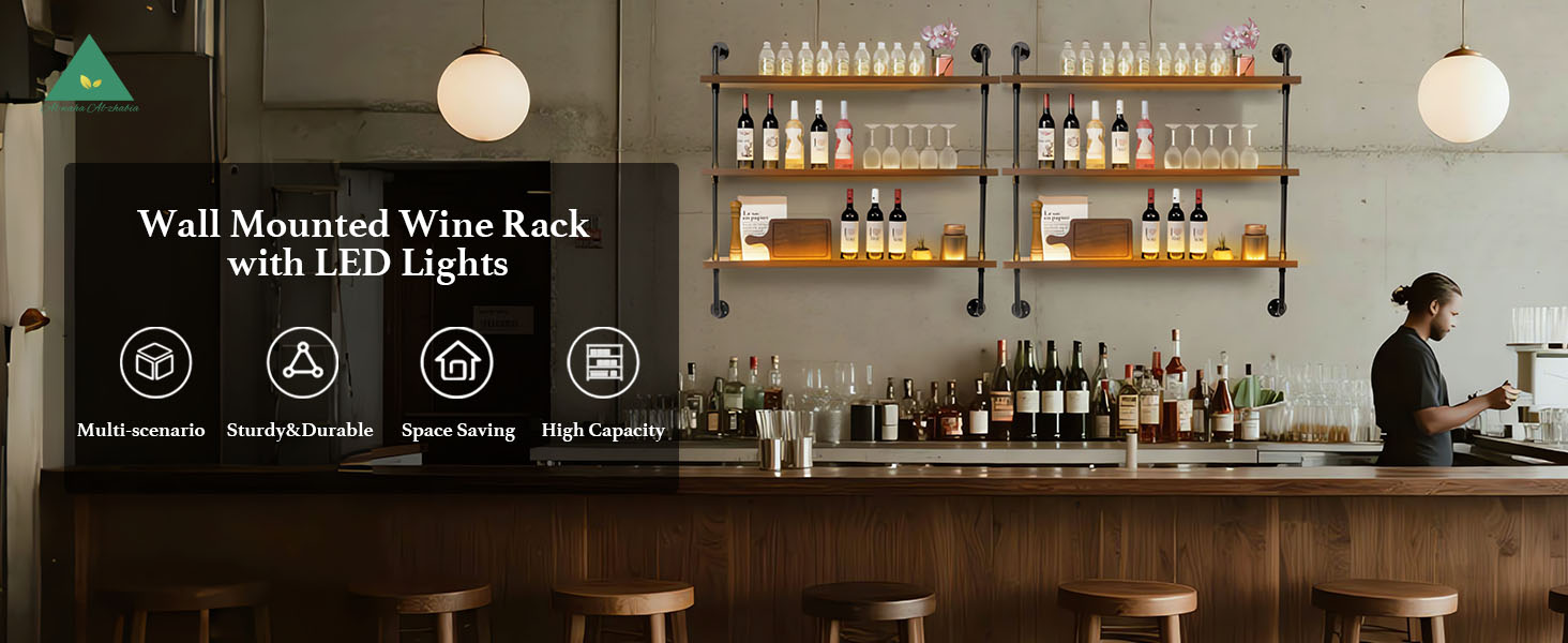 wall wine rack