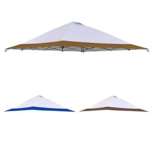Single Tier Waterproof Silver Coated Canopy fits Coleman Outdoor Garden Camping Tent(Top Only not Include Frame
