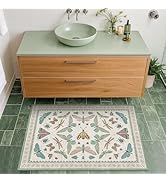 Dark Green Area Rugs 8x10 for Living Room - Large Bedroom Rug for Dining Room Under Table, Unique...