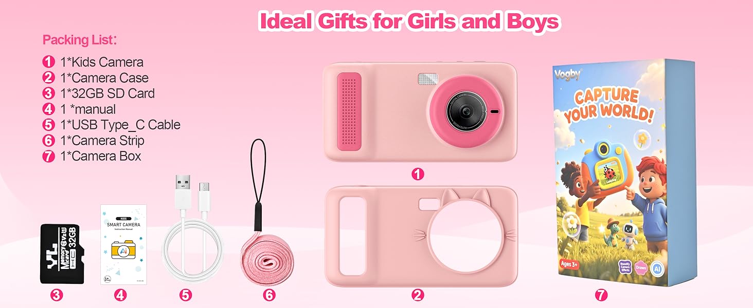 Camera for Birthday Gift Christmas