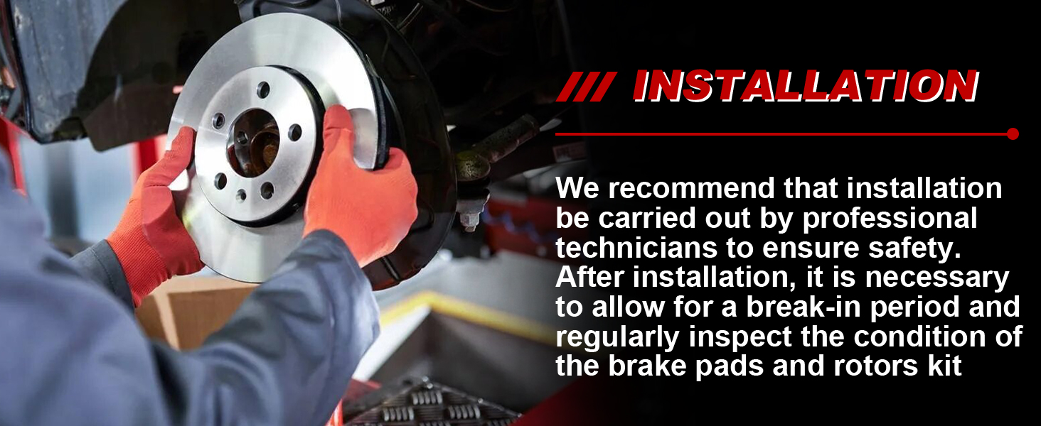 brake pads and rotors kit
