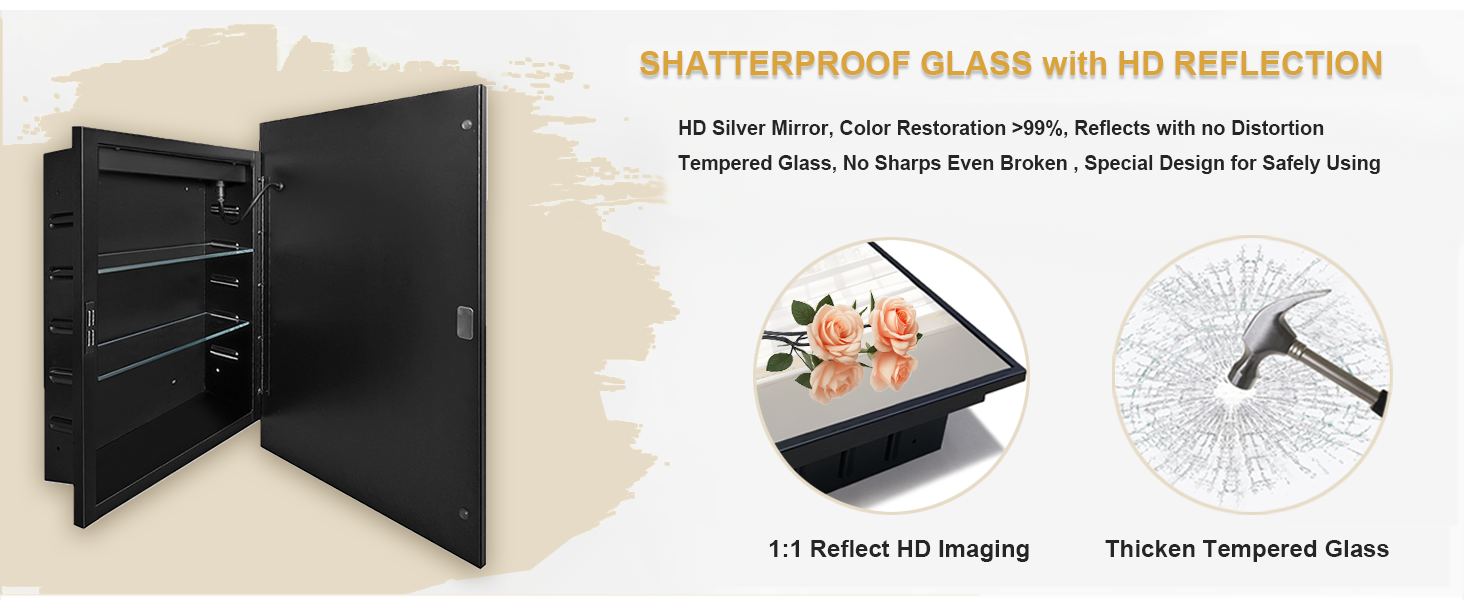 Medicine Cabinet with mirror