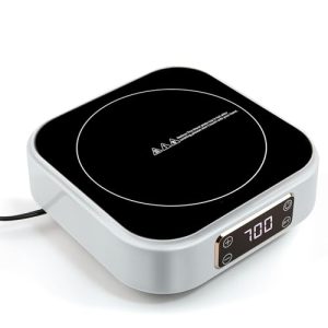 700w Small Hot Plate Portable Stove Single Burner Electric Cooktop Mini Induction for Moka Pots