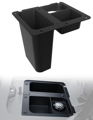UTV Under Seat Storage Bin 4.4L Waterproof Dry Storage Box for Honda Pioneer 700-2 700-4 2014-2025 Accessories