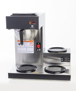 Pour Over Drip Coffee Maker Brewer with 3 Lower Warmers