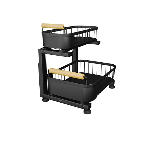 2 Tier Pull Out Cabinet Organizer
