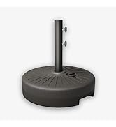 Patio Kingdom 9FT Patio Umbrella with Fiberglass Ribs, Outdoor Market Table Umbrella with Crank a...