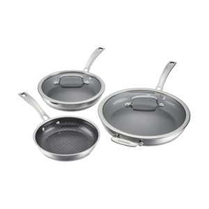 5-Piece Skillet Cooking Set with PFAS-Free PURELYSEAR Ceramic Non Stick Technology