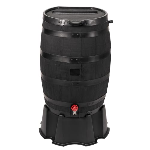 Flat Back Rain Water Collection Barrel
