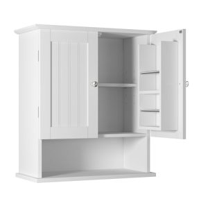 Small Bathroom Cabinet Wall Mounted Over The Toilet