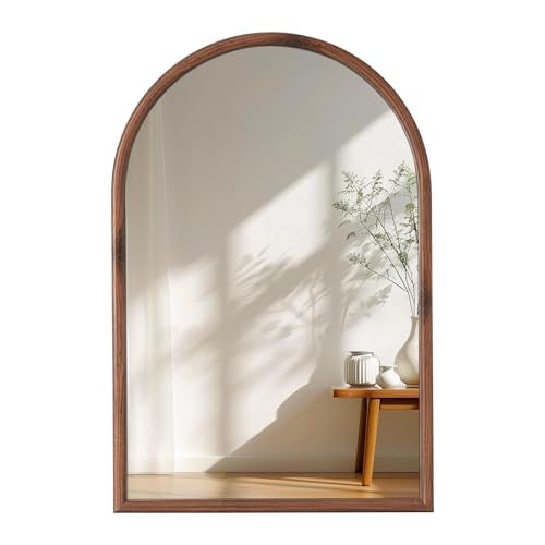 Wall Mounted Vanity Wood Mirror for Bedroom