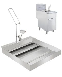 13.75" x 13.75" 304 Stainless Steel Deep Fryer Screen