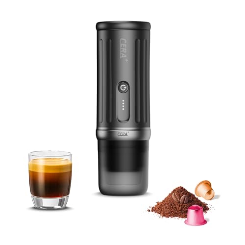 20 Bar，CERApresso Works with NS Pods & Ground Coffee