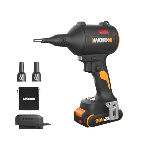 20V 39 CFM 470 MPH Brushless High Speed Portable Dust Cleaner for Workshop