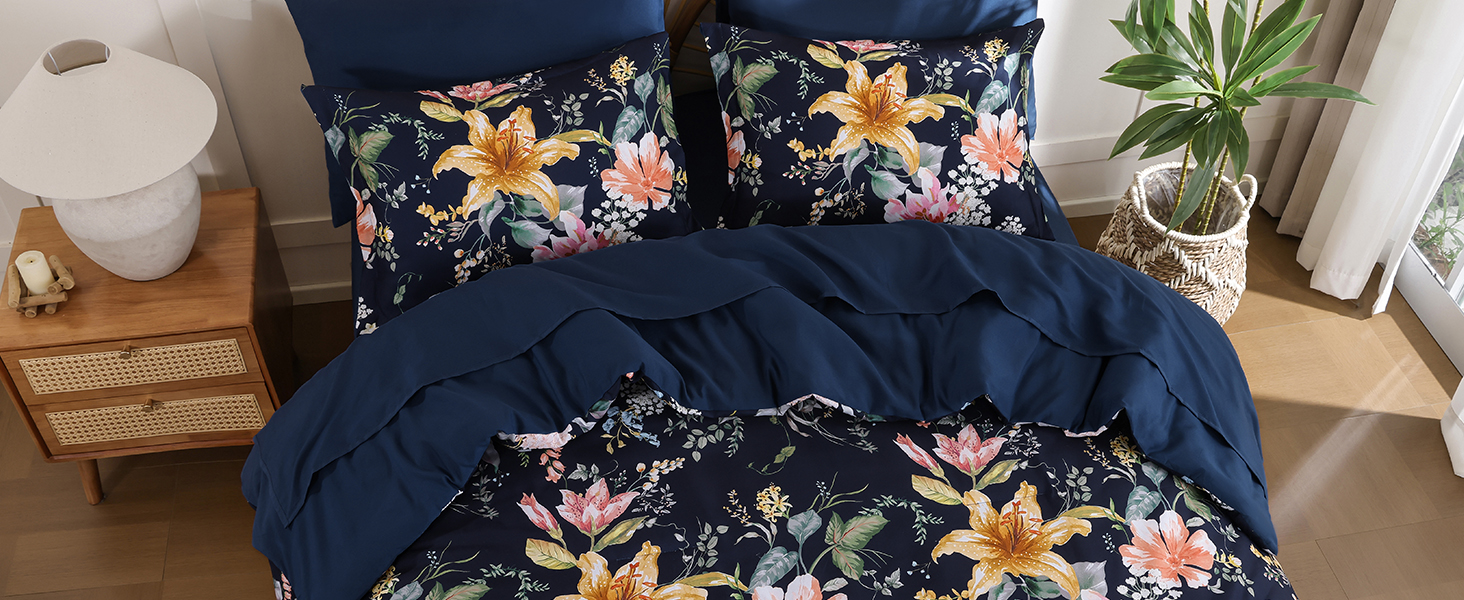 Navy Blue Comforter