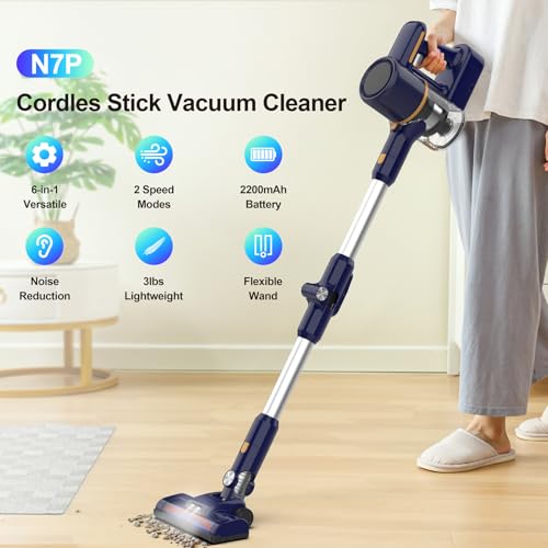 2200mAh Battery Vacuum Rechargeable