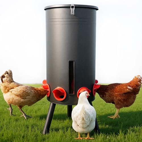 Portable Gravity Chicken Feeder Automatic