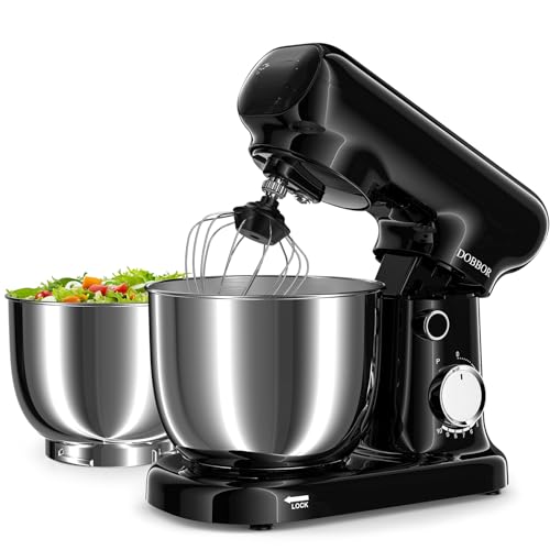 10-Speed Electric 300W Food Mixer - Includes Egg Whisk